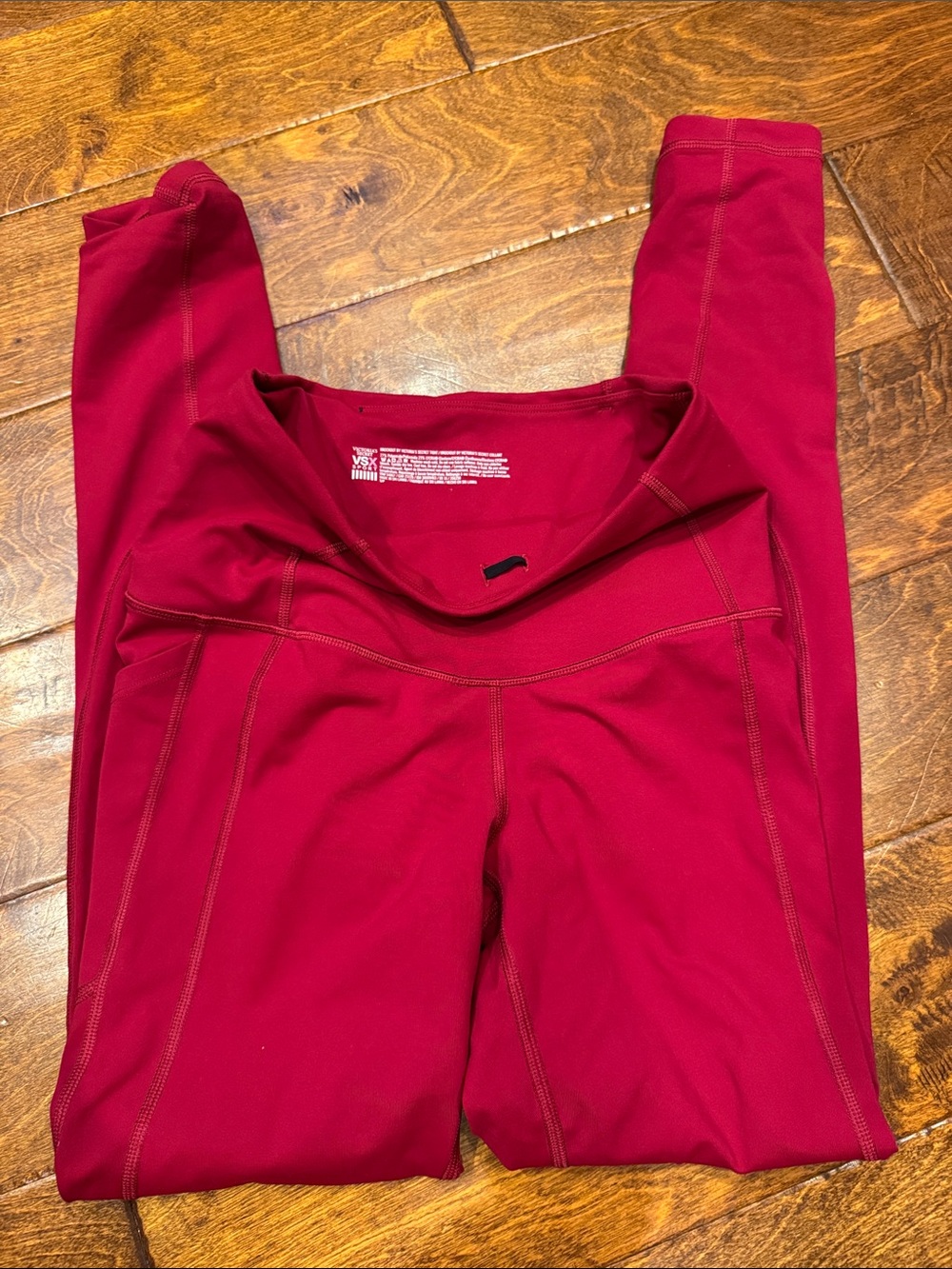 Victoria's Secret Red High-Waist Athletic Leggings